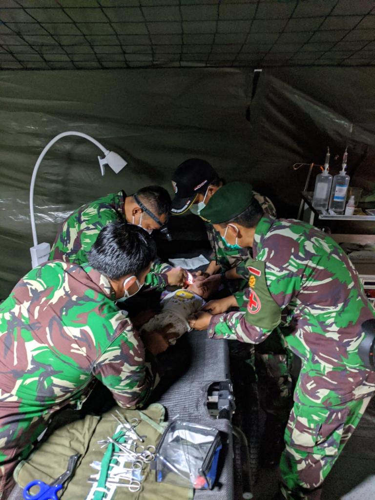 Sulbar Kembali Diguncang Gempa, Rumah Sakit Lapangan TNI AD Tetap Aman